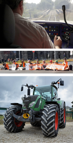 traktor-Zug
